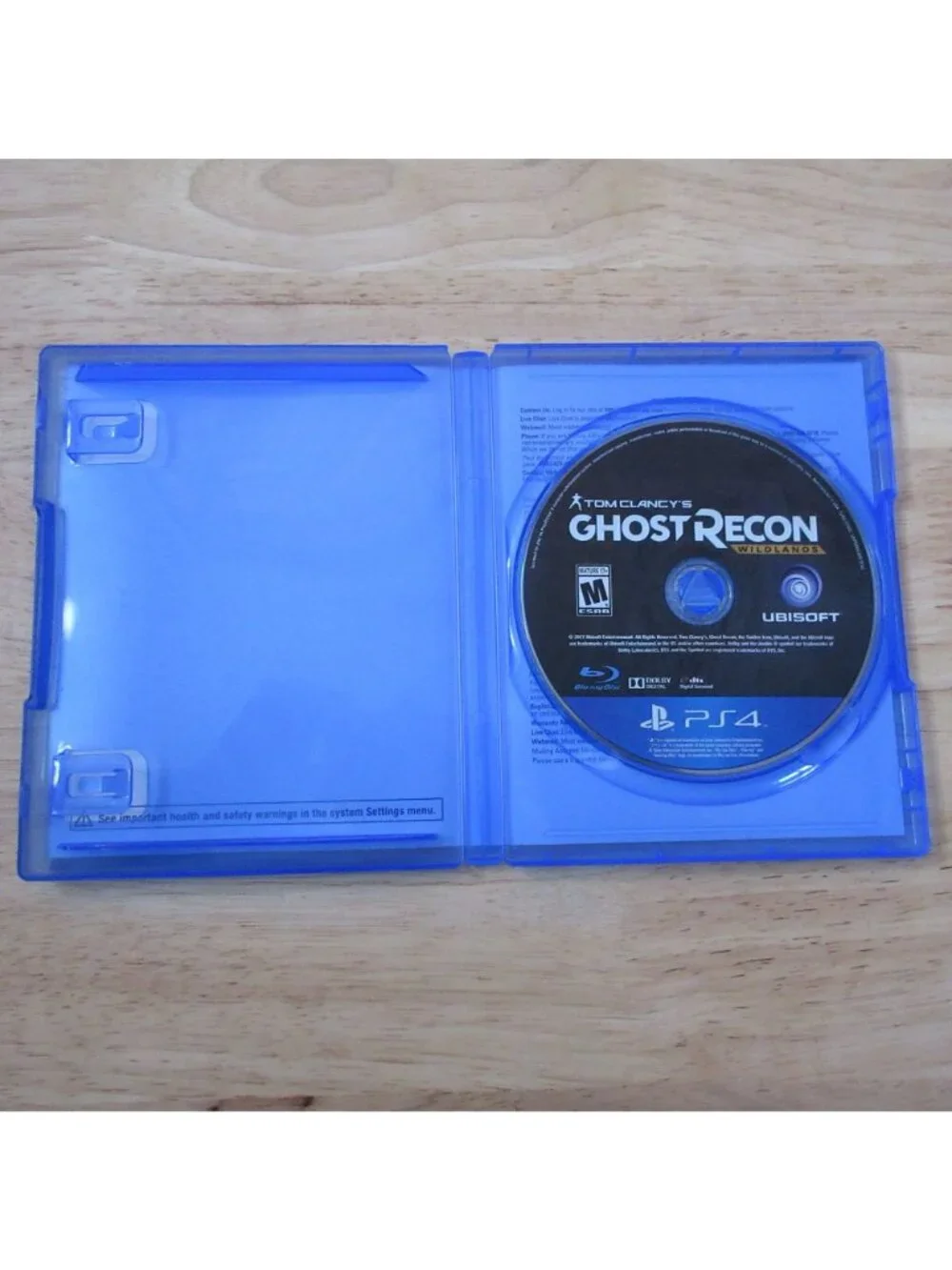 LOT of 2 PS4 Action Games - Dishonored Death of the Outsider - Ghost Recon
